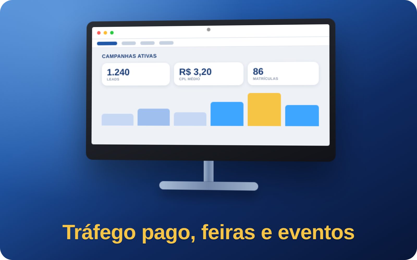 Tráfego pago, feiras e eventos